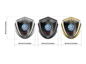 VW Badge Logo Auto High End Stile Minimal Drift